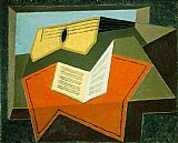 Guitar and Music Pape by Juan Gris